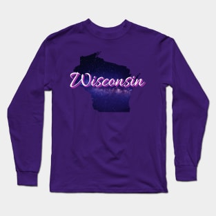 Galactic States - Wisconsin Long Sleeve T-Shirt